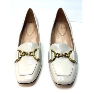 Women's Lucien Bit Block Heel Loafers Ivory
Size 8.5M NWOT